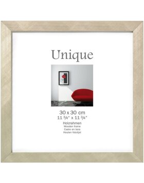 Photo frame UNIQUE 5 - champagne, 20x20 cm, wood
