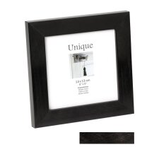 Wooden photo frame UNIQUE  5 - 30x30 cm, black