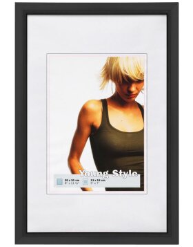 YOUNG STYLE - photo frame - 40x50 cm, black