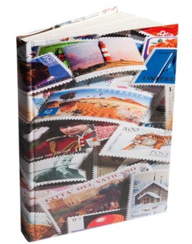 Album à pochettes STAMP pour timbres-poste 32 pages blanches