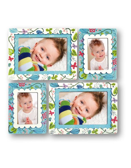 SET 4 photo frames self-adhesive for picture size 10x15 cm