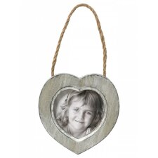 Heart Frame Le Coeur 7.5x7.5 with cord