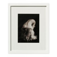 Marco Retrato Piel blanco 40x50 cm
