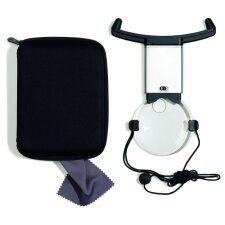 Round-the-neck" shoulder magnifier