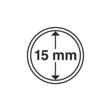 Capsule per monete diametro interno 15 mm