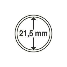 Średnica wewnętrzna kapsuły na monety 21,5 mm