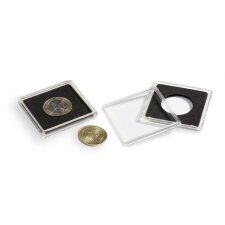 Kapsuły na monety QUADRUM, średnica wewnętrzna 22 mm