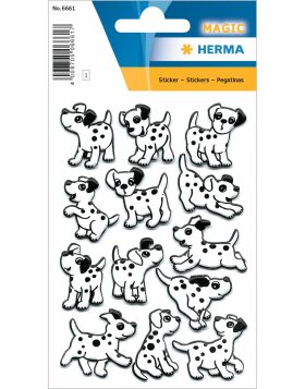 HERMA süße Dalmatiner Foam-Sticker
