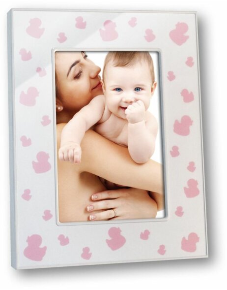 Tesorina 10x15 cm Baby Frame Eendje roze
