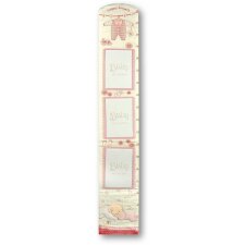 Picture frame measuring stick baby pink