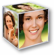 Acrylic photo cube 6,5x6,5 cm
