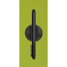 Rotulador negro para pizarra magnética - borrado en seco