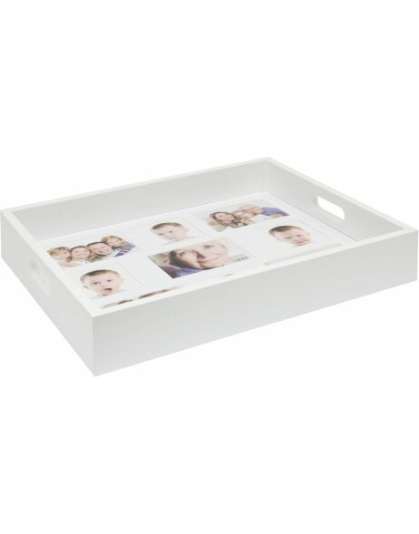Picture tray Deoli - white
