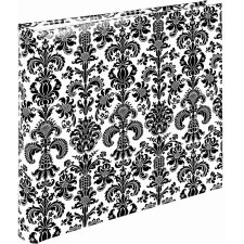 KLS Álbum de Fotos Negro Blanco 30x30 cm 60 páginas blancas