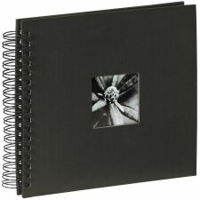 Álbum espiral Hama Fine Art negro 28x24 cm 50 páginas negras