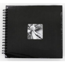 Album a spirale Hama Fine Art nero 28x24 cm 50 pagine nere