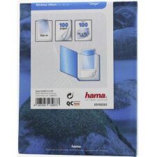 Hama Album à pochettes Minimax-Album Singo 100 photos 10x15 cm bleu