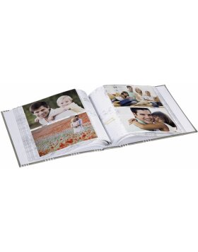 Curly Memo Album, for 200 photos with a size of 10x15 cm, dragon fruit
