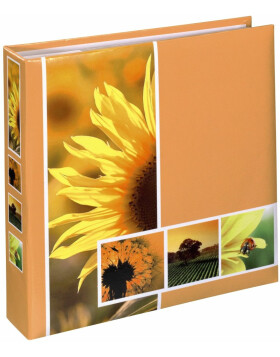 Memo album levende aarde oranje 200 fotos 10x15 cm