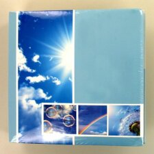 Memoalbum levende aarde blauw 200 fotos 10x15 cm