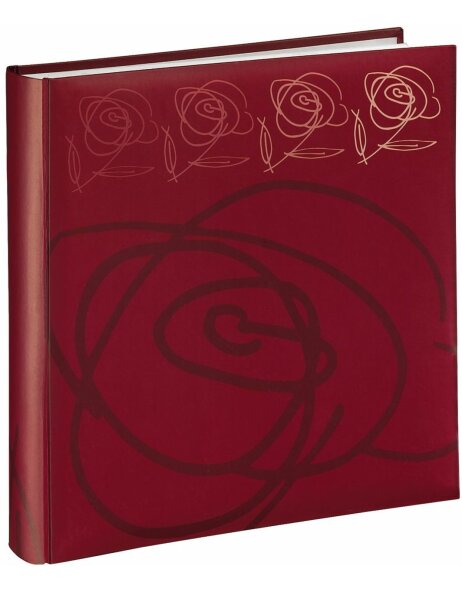 30x30 cm Maxi fotoalbum wilde roos in rood