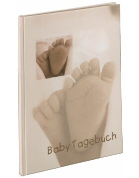 Baby Feel Baby Diary, 20.5x28 cm, 44 illustrated pages