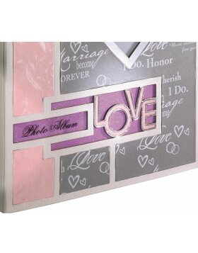 Álbum de boda con tapa de rosca AMERICAN LOVE 29 x33 cm