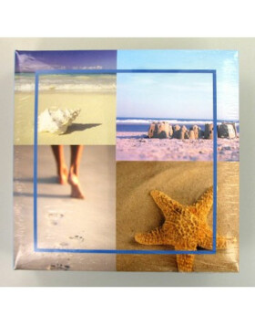 Album à pochettes SEA SHELLS 200 photos 10x15 cm bleu