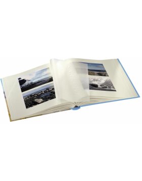 Álbum de fotos de vacaciones Conchas de mar azul 29x32 cm