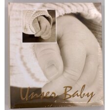 Baby Hands Bookbound Album, 29x32 cm, 60 white pages