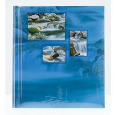 SINGO Zelfklevend album blauw 28x31 cm