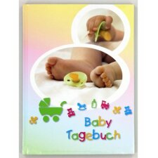 Sascha Baby Diary, 20.5x28 cm, 44 illustrated pages