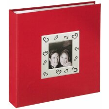 paris red insert album 200 photos 10x15 cm