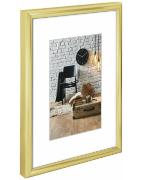 plastic frame Sevilla 9x13 cm gold