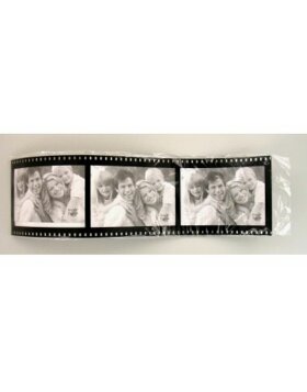 Cadre acrylique Filmstrip 3 photos 9x13 cm