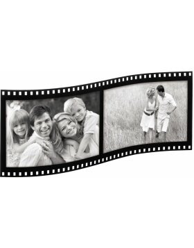Acryl Bilderrahmen FILMSTRIP für 2 Fotos 10x15 cm