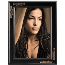 NASHVILLE Portraitrahmen schwarz 10x15 cm