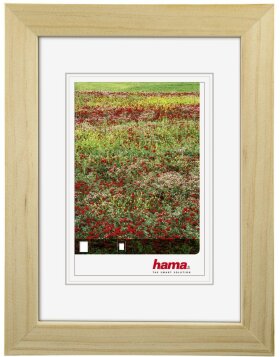 Foggia Wooden Frame, natural-coloured, 13 x 18 cm