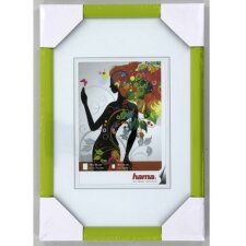 Malaga Plastic Frame, green, 13 x 18 cm