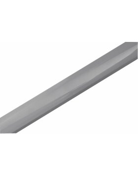 Plastikowa ramka Malaga 13x18 cm srebrna