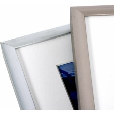 Picture frame Portofino 5"x7" - steel grey