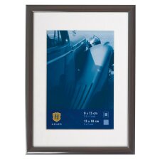 Picture frame Portofino steel grey 9.5"x12"