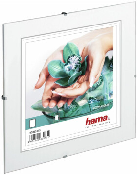 Hama Rahmenloser Bildhalter Normalglas 20x20 cm