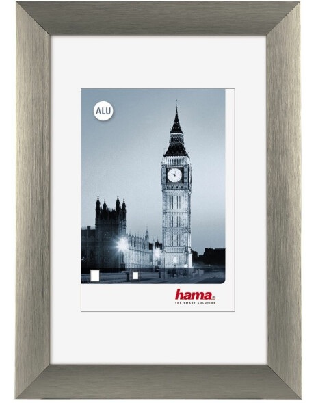 LONDON Marco de aluminio 20x30 cm gris contraste