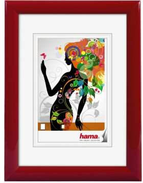 Malaga Plastic Frame, red, 20 x 30 cm