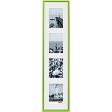 Malaga Plastic Frame Gallery, 4 x 13 x 18 cm, 21 x 95 cm, green