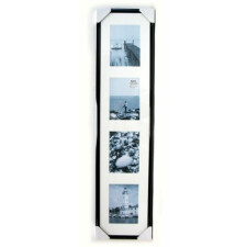 Malaga Plastic Frame Gallery, 4 x 13 x 18 cm, 21 x 95 cm, black