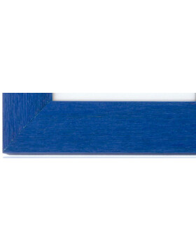 Wooden picture frame Roma 5"x7" - blue