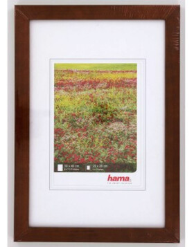 Foggia, Wooden Frame, chestnut, 30 x 40 cm