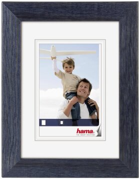 Hama wooden frame Riga 30x45 cm blue